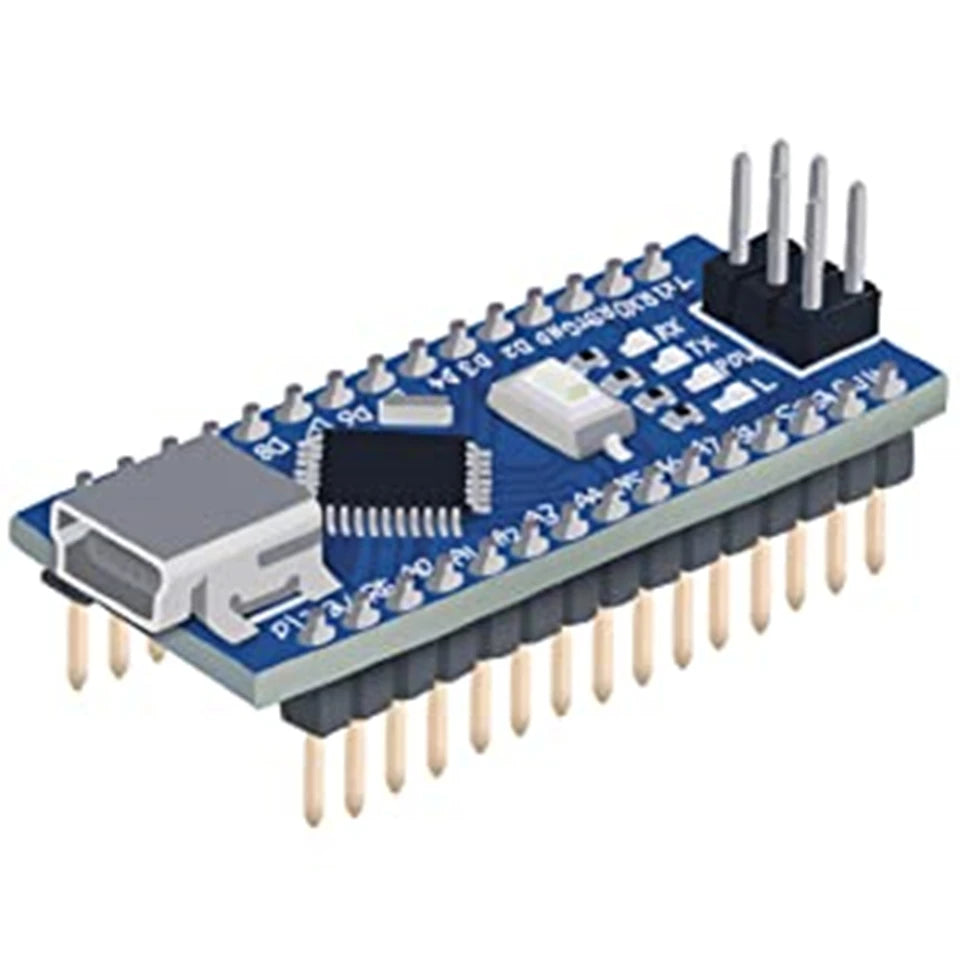 ELEGOO Nano Board CH340/ATmega328P Without USB Cable, Compatible with Arduino® (Nano X 3 Without Cable)