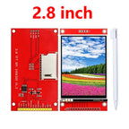 2.8 Inch 240x320 2.8" SPI TFT LCD Touch Panel Serial Port Module ILI9341 / ST7789V SPI Serial Display With/Without Touch