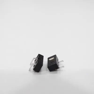2pcs/pack Kai Long Mouse Micro Switch Left Right Bent 2 Pins Micro Switches 5 Millions Click lifetime