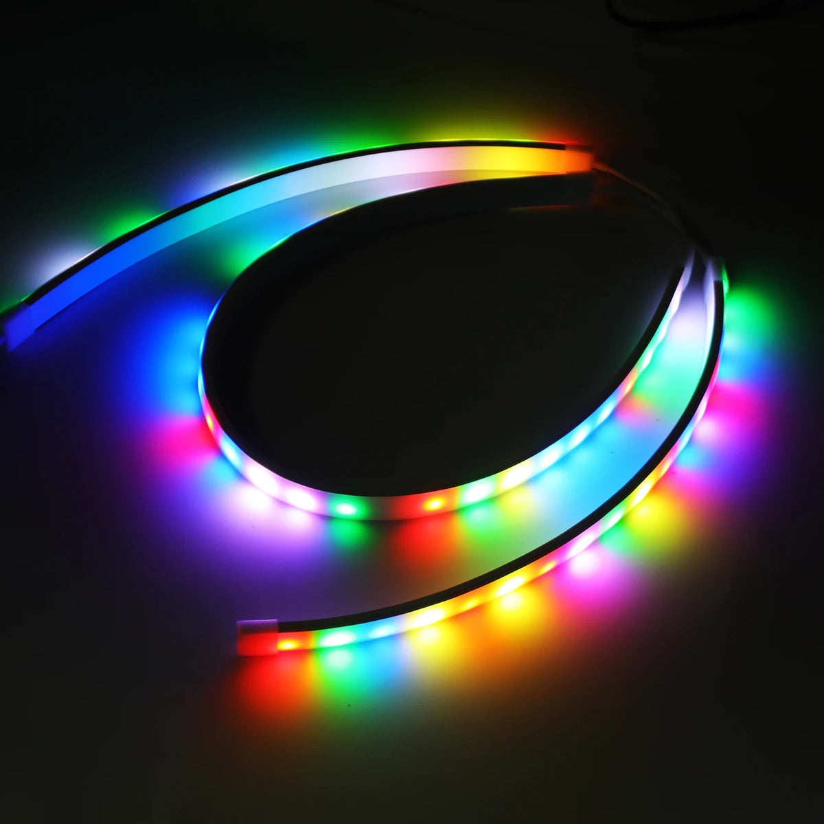 Skydimo RGB Gaming Lights Strip Music Game Sync Color 24" 27" 49" Computer Screen Amosphere Ambient Smart LED Neon Strip Light