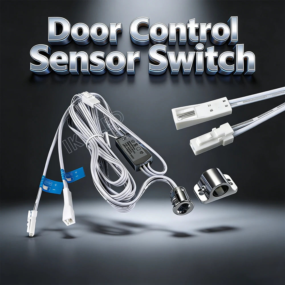 Touch Sensor Switch Hand Sweep Switch 5A 12V-24V IR Motion Sensor Hand Wave Scan Smart LED Closet Cabinet Light/Wardrobe Lamp