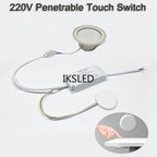110-220V Wooden Touch Sensor Switch Penetrable Switch Sensor LED Control Switch for 220V Smart Home LED Lighting
