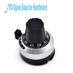 WXD3-13 3590S 4mm 6mm 6.35mm Potentiometer Precise Dial  knob  with locking  3590 Knob hat Kit