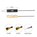2pcs FPC Wifi Antenna 2.4G 5.8G Dual Band Built-in Soft Board Patch Antennae