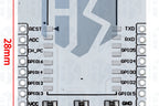 ESP8266 serial WIFI module adapter plate Applies to ESP-07 ESP-08 ESP-12E