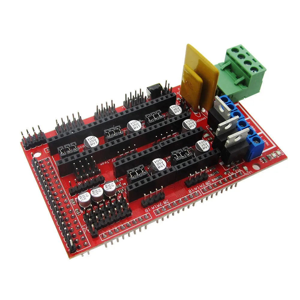 1pcs Mega 2560 R3 + 1pcs RAMPS 1.4 Controller + 5pcs A4988 Stepper Driver Module /RAMPS 1.4 2004 LCD Control for 3D Printer Kit