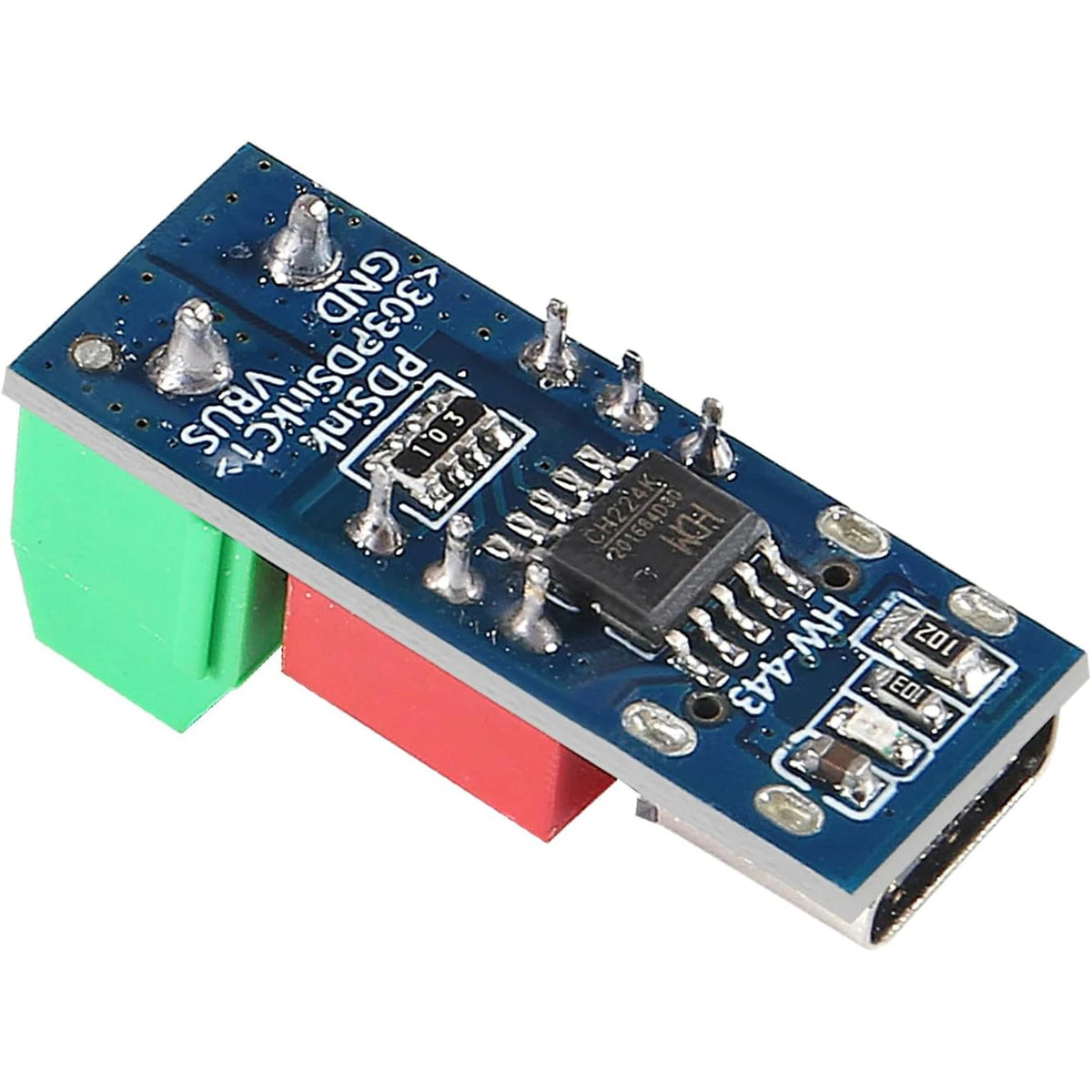 1PCS/5PCS/10PCS USB-C PD Trigger Board Module PD/QC Decoy Fast Charge USB Type-c to 12v High Speed Charger Power Delivery Boost