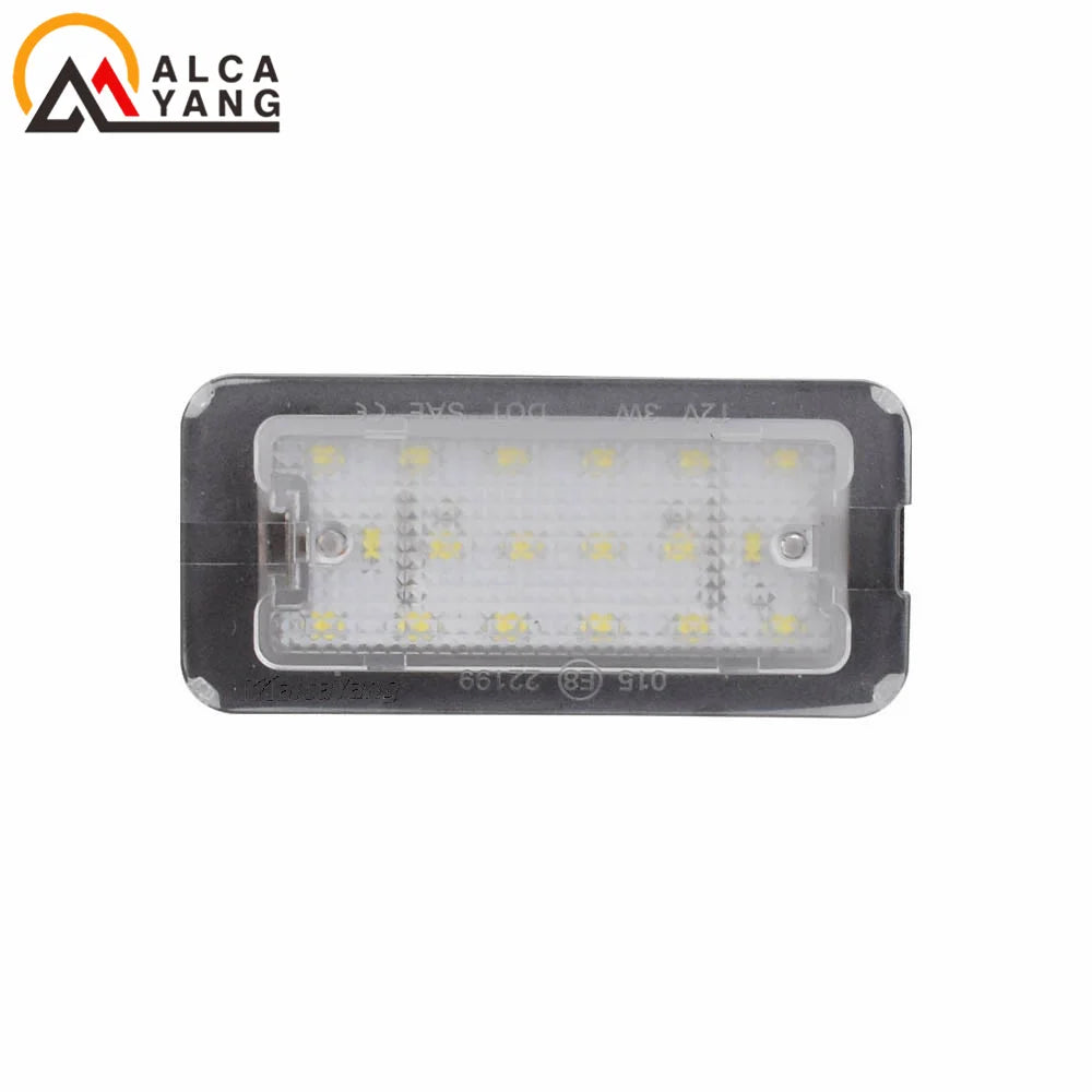 2x Fits For Fiat 500 / Abarth 500 2007-2020 CANbus Xenon White Led Number License Plate Lights