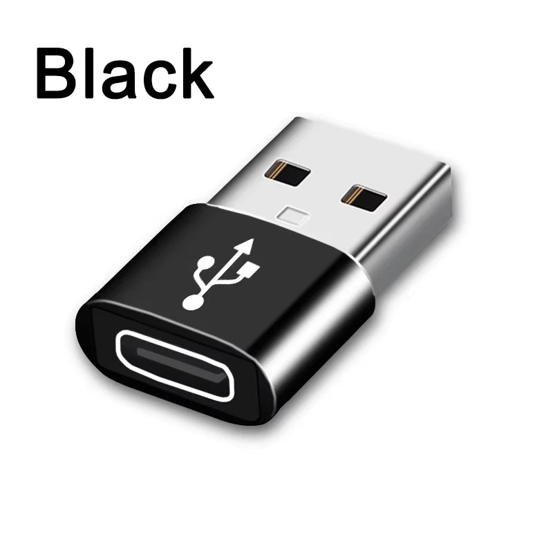 USB 3.0 to USB C 3.1 Adapter Mini Hi-Speed USB Type C Female to USB Type A Male Fast Charging Data Sync OTG Adapter Converter