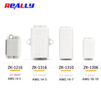 Parallel Wire Splitter Without Cutting, High-Power T-Type Main Branch Terminal Block, 1-In 2-Out for 1.5-6-10-16mm² Cables