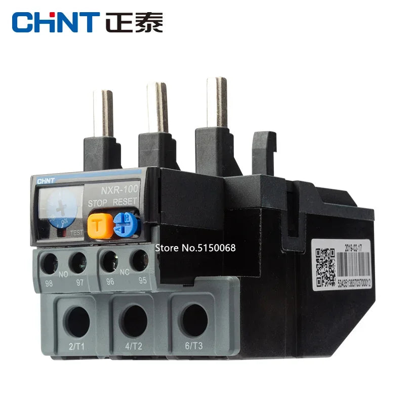 CHNT CHINT Relay NXR-100 30A-40A 37A-50A 48A-65A 63A-80A 80A-100A Thermal Overload Relay for NXC series AC Contactor