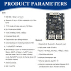 ESP32-S3 Development Board 2.4G Wifi BT Module with MIC OV2640 Camera Module NEW ESP32S3 N16R8 CAM 8MB PSRAM 16MB FLASH