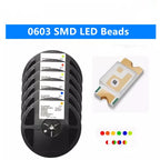 4000pcs 0603 SMD LED White Red Blue Yellow Green Orange Warm White Pink Purple RGB Light Emitting Diode