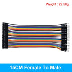 40PIN Cable Dupont Line 10cm 20cm 30cm Male to Male Female to Female Male to FeMale Jumper Dupont Wire Cable For PCB DIY KIT
