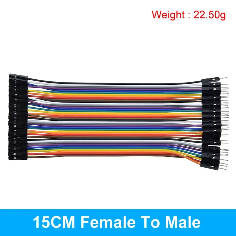 40PIN Cable Dupont Line 10cm 20cm 30cm Male to Male Female to Female Male to FeMale Jumper Dupont Wire Cable For PCB DIY KIT