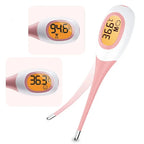 Professional Animal Digital Thermometer with Soft Probe Blue Digital Pet Dog Cat Veterinary Thermometer Waterproof Equipment