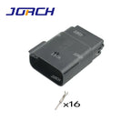 33482-1601 33472-1601 Molex MX 150 Male Female Connector 16 Pin Black Housing Receptacle Plug