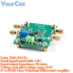 LMH6550 Fully Differential Amplifier Module AD8130 IVA-05208 THS4131 Operational Amplifier Single Ended Conversion Different