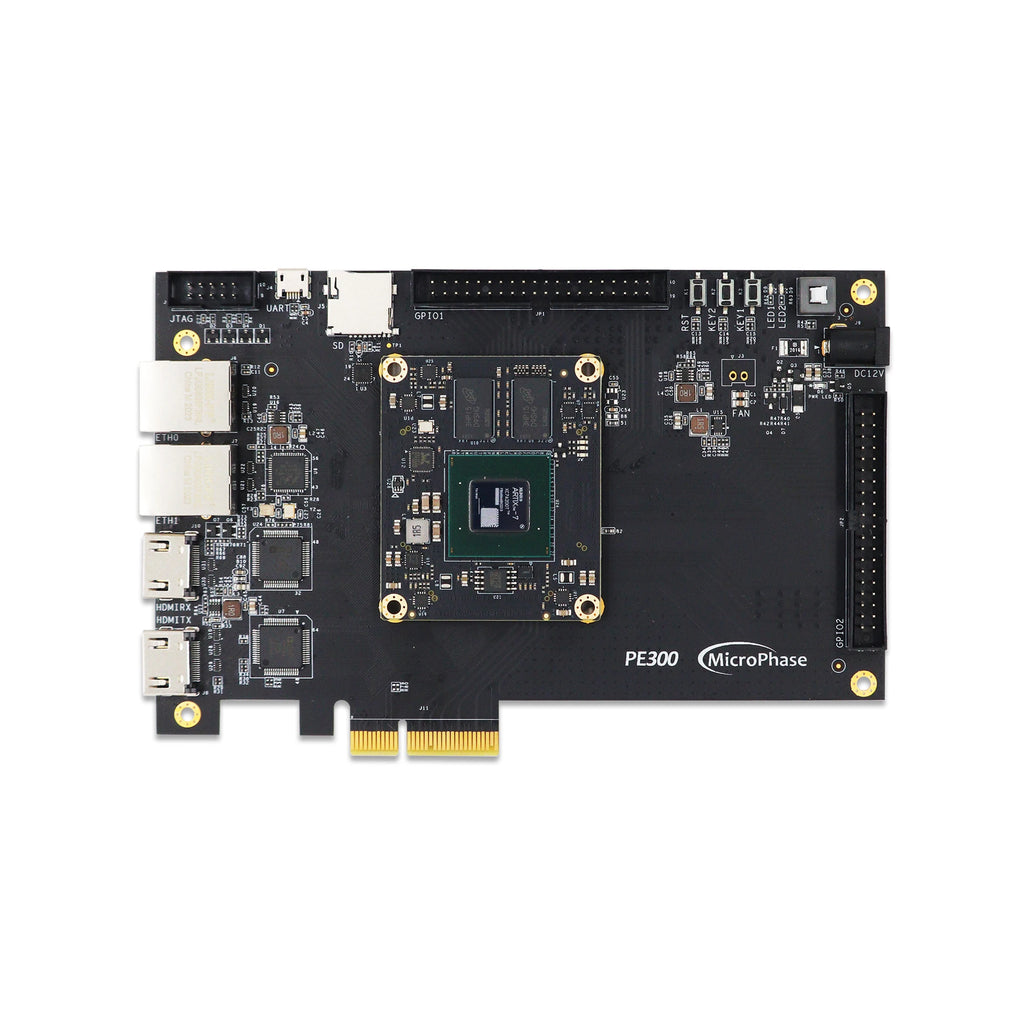 Microphase PE300 Xilinx FPGA Development Board ARTIX7 A7 Core Board XC7A 200T 100T 35T PCIe