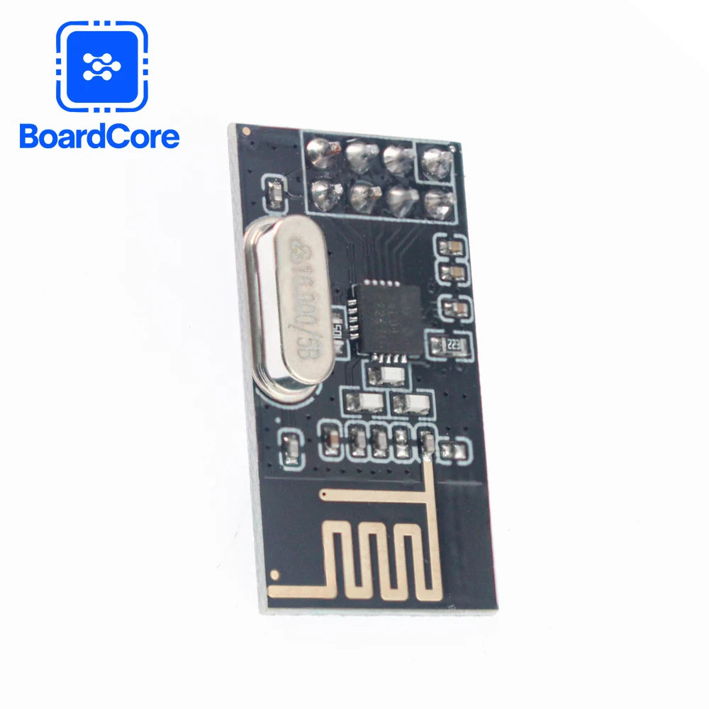 NRF24L01 SI24R1 Wireless Module Upgrade Version 2.4GHz Enhanced Power Transceiver 1.9-3.6V Adapter Plate Board Module