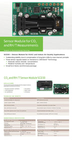 SCD30 CARBON dioxide gas sensor CO2 sensor module