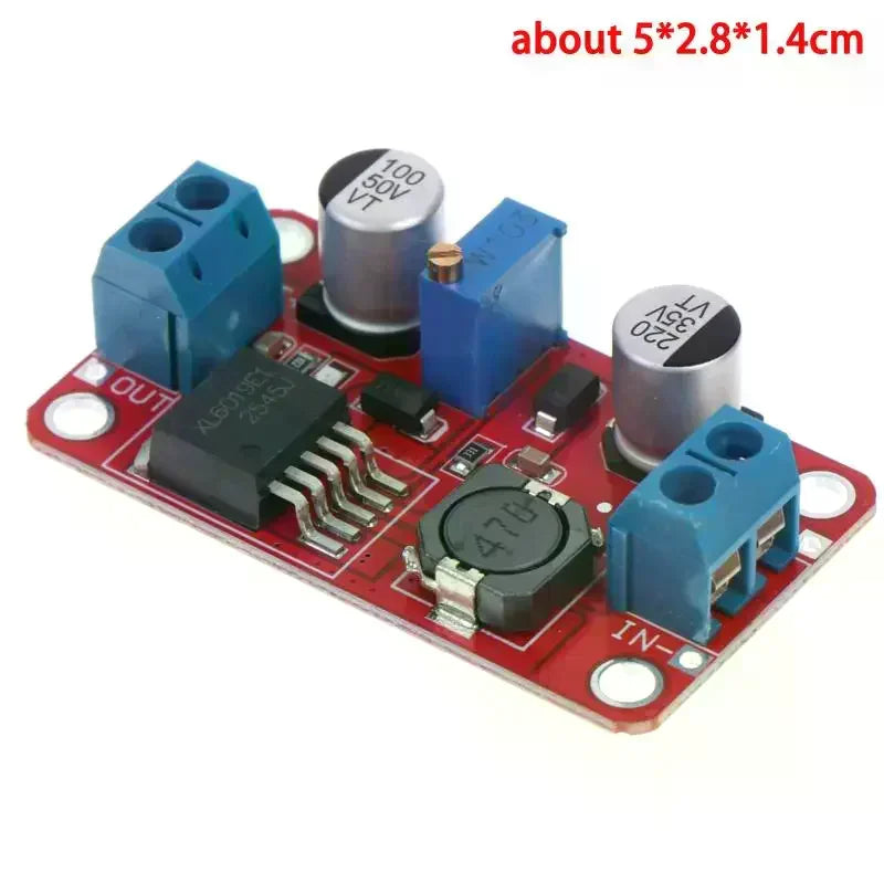 1Pcs 5A DC-DC Step Up Power Module Boost Volt Converter 3.3V-35V To XL6019 Adjustable Output Regulator