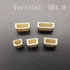 10Pcs ZH 1.5/PH 2.0/XH 2.54/SH 1.0/JST 1.25mm Male Pin Horizontal Vertical Socket Connector 2P/3P/4P/5P/6Pin For PCB Board JST
