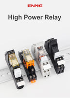 ENMG G2RL-1-E/G2RL-2 DIN Rail Relay 16A 24VDC SPDT LED Indicator Compact Electromagnetic Relay with Surge Protection TVS