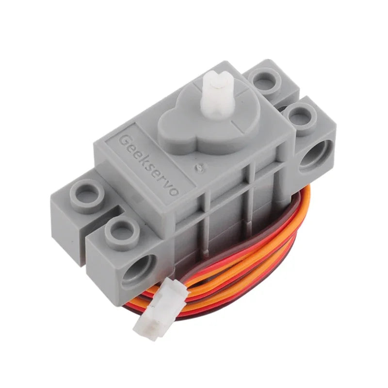 270 Degree Programmable Gray Geek Servo Motor Geekservo for legoeds for micro:bit Robotbit Smart Car Makecode for Kids Education