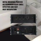 6 Channel Car Amplifier DSP Amplifier Car Audio System Dedicated Android Large Screen System, Amplified Woofer Lossless Upgrade