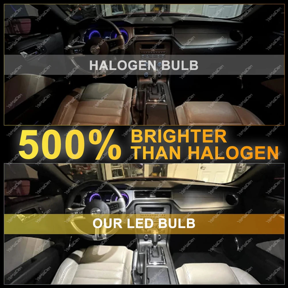 2-20 PCS C10W C5W LED Bulb CANBUS Festoon 31/36/39/41mm 12V 24V 3030-6SMD 6500K White Car Interior Dome License Plate Lights