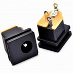 5/10pcs DC Socket Adapter Square Panel Mount DC-015 5.5x2.1MM Power Socket Connector Jack Interfaces for Electronics