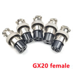 GX16 GX12 GX20 2P/3/4/5/6/7/8 Pin Female Male Air Aviation Connector Power Cable Electrical Plug Socket