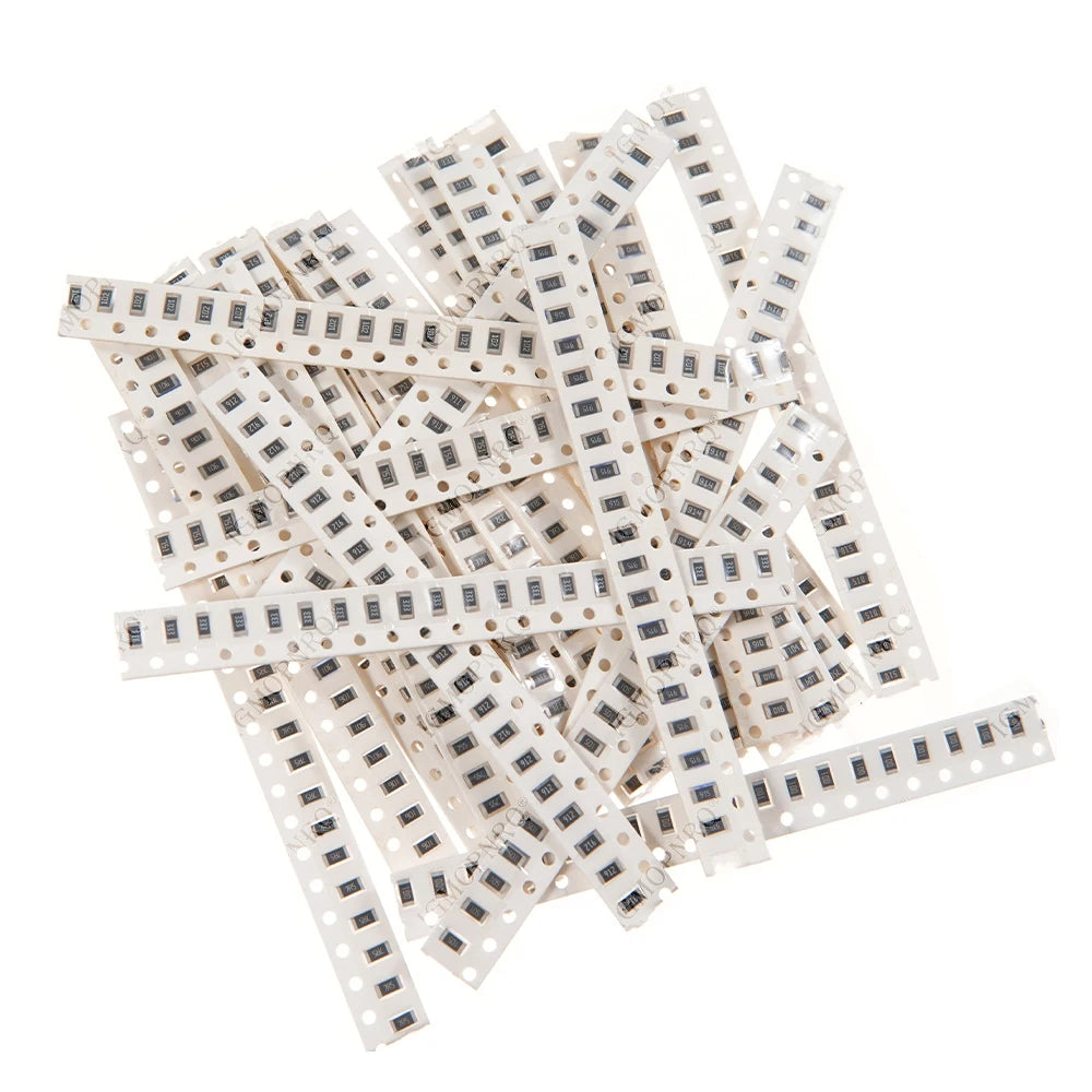 36Value each 20pcs =720pcs 1206 SMD Resistor Kit 1/4W 0.25W 5% 1 ohm~10 Mohm  component diy  kit 1R 3.3R 5.1R 1K 10K 100K 1M 10M