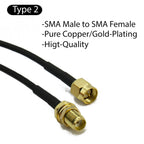 RG174 SMA to SMA Cable Male to Male extension jumper Pigtail male Adapter Cable my SMA  Antenna cable For WIFI 3G 4G GSM Antenna