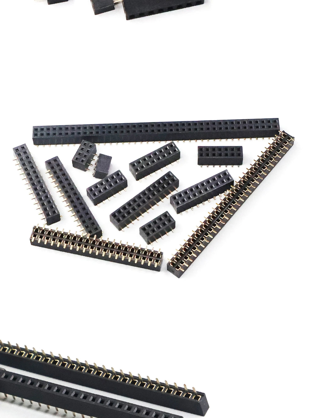 2.0mm Double  Row Female 2x2/3/4/5/6/7/8/10/20/40 Pin Pin Header Connector 2mm Pitch Strip For Arduino PCB