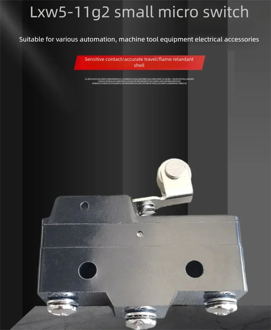 LXW 5-11 G 2 Small Micro Switch Durable Practical Excellent Material Compact Size for Electronics