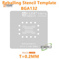 Amaoe BGA Reballing Stencil Template For SSD NAND Flash Memory Chip IC BGA132 BGA316 BGA152 Positioning Solder Plate Tin Net