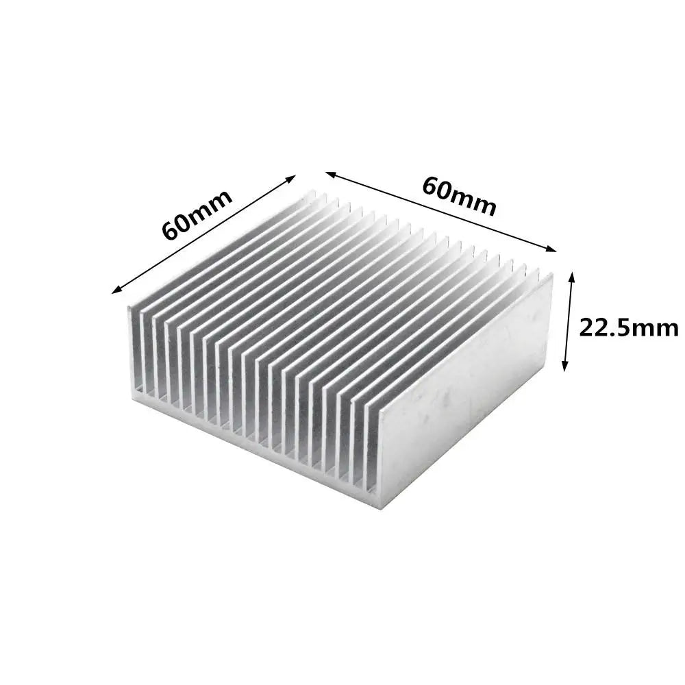 Extruded Aluminum Heatsink Radiator Heat Sink Cooler for Electronic LED Chip Cooling Heat Dissipation