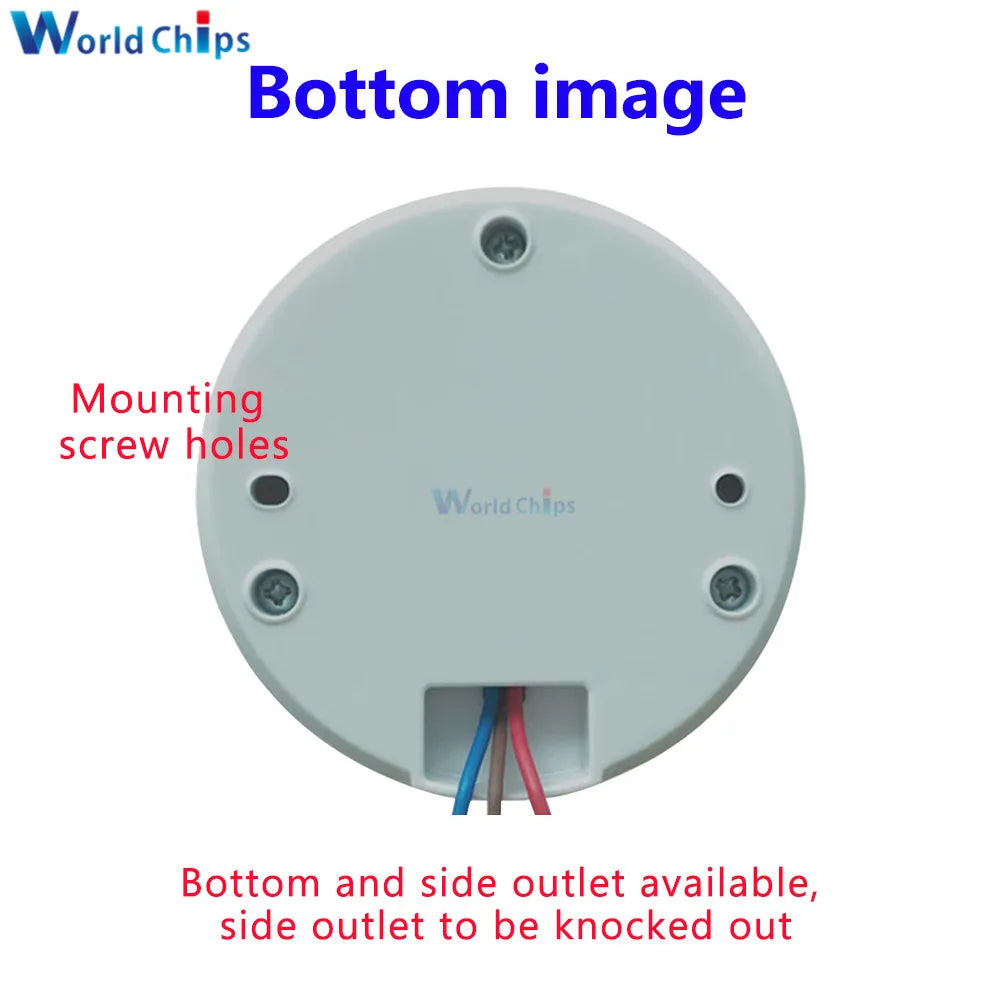 Newest Arrival LED Motion Sensor 110V 220V Automatic Infrared PIR Infrared Detector 360 Degree Time-Delay Motion Sensor Switch