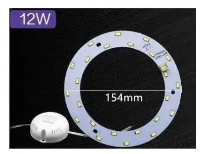 6W 12W 15W 18W 24W 36W 80W 100W LED Ring PANEL Circle Light AC220V-240V SMD 5730 LED Round Ceiling Board The Circular Lamp Board