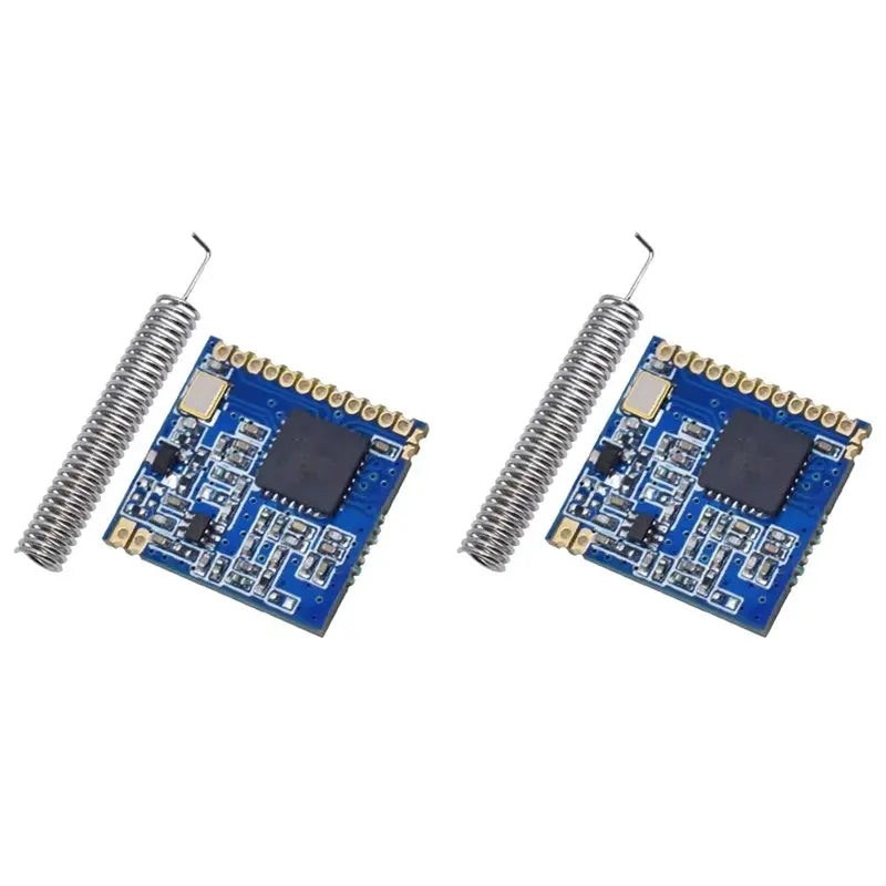 2X SX1278 Lora 433Mhz Wireless Module Long Range RF Transceiver Antenna & SPI Interface For Arduino STM32 And Iot