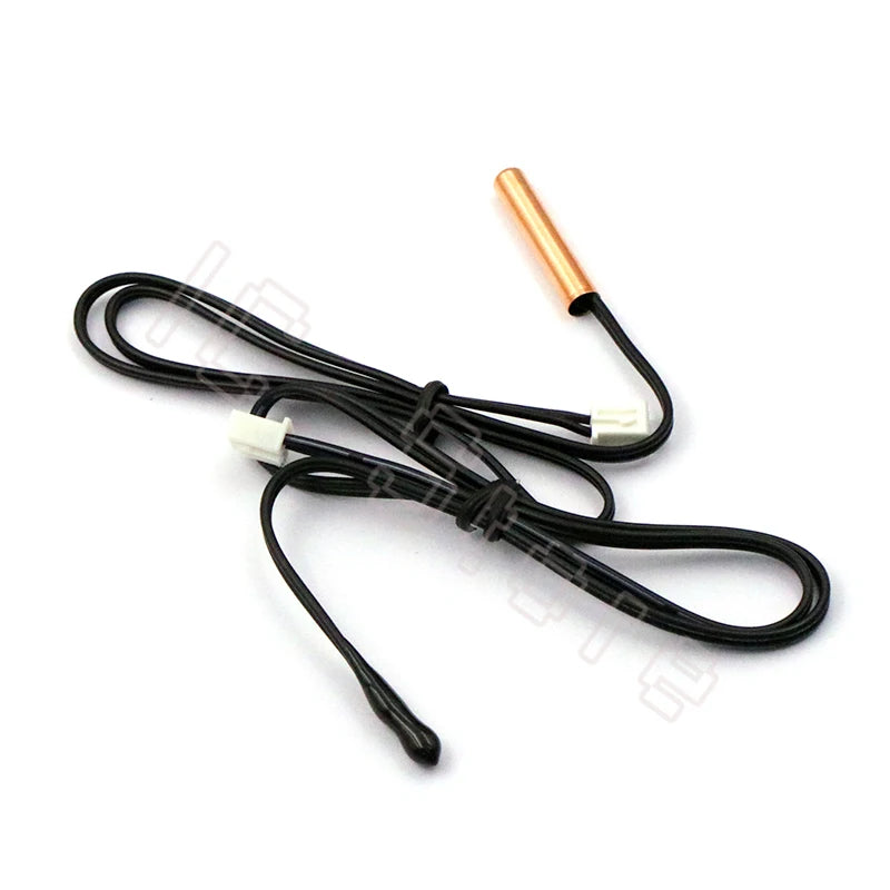 100PCS Universal Air Conditioning Temperature Sensor Rubber Copper Head 5k 10K 15k 20K 25K 50K NTC Temperature Sensor Thermistor
