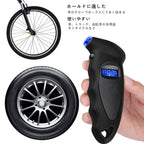 Digital Car Tire Tyre Air Pressure Gauge Meter LCD Display Manometer Barometers Tester for Car Truck Motorcycle