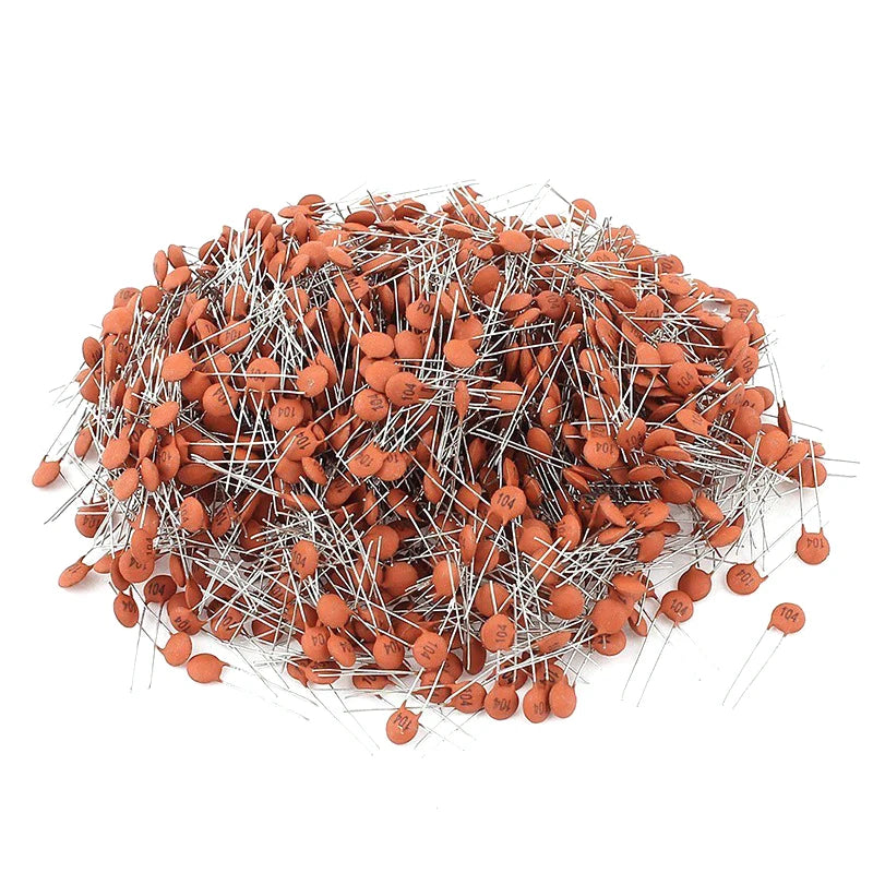 100pcs Ceramic Capacitor 104 0.1uF 224 0.22uF 50V 0.01uF 103 47nF 473 50V