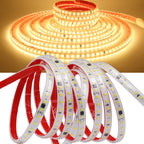 AC 2835 Led Strip Lights Dimmable 220V 230V 120 LEDs/m 0.5m 1m 2m 5m 10m 20m 50m Waterproof High Brightness Diode Tape Adhesive