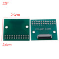 FPC FFC Flexible Cable Adapter Board 0.5mm Pitch Connector SMT to 2.54mm 16P/18P/20P/22P/24P/26P/30P/36P/40P/45P/50P/56P/60P/80P