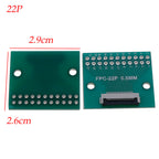 FPC FFC Flexible Cable Adapter Board 0.5mm Pitch Connector SMT to 2.54mm 16P/18P/20P/22P/24P/26P/30P/36P/40P/45P/50P/56P/60P/80P