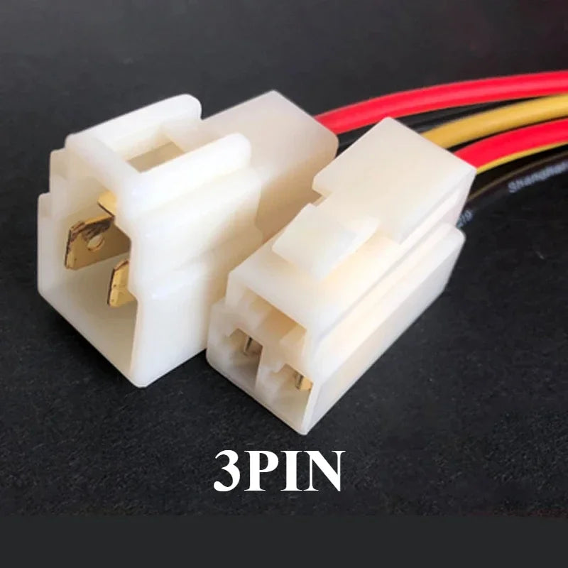 1Set 1/2/3/4/6/8P 6.3mm Automobile Harness Connector 15cm High Current Equipment Cable Male Female Plug Butt Joint 0.75mm2 18AWG