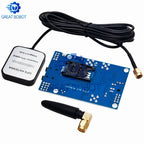BS SIM808 instead of SIM908 module GSM GPRS GPS Development Board IPX SMA with Antenna available for Raspberry Pi for arduino